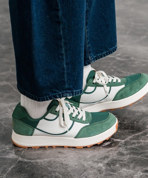 THE NORTH FACE（ザノースフェイス）の「THE NORTH FACE DOME レースアップスニーカー ランニングシューズ（スニーカー・メンズ・オフホワイト/ライトブルー/グリーン・25cm/26cm/27cm/28cm）」の9枚目の写真