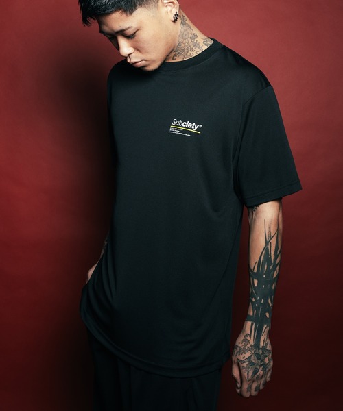 SBCY Sport（エスビーシーワイスポーツ）の「Dry tee S/S-Trust-（Tシャツ/カットソー・メンズ・ホワイト/ブラック・XX-LARGE/X-LARGE/LARGE/MEDIUM）」の7枚目の写真