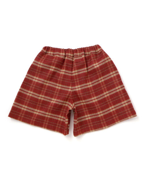 Noeil aime BeBe（ノイユエイムベベ）の「【お揃い】チェック柄キュロット（その他パンツ・キッズ・レッド系その他/グリーン系その他・130cm/120cm/110cm/100cm）」の9枚目の写真