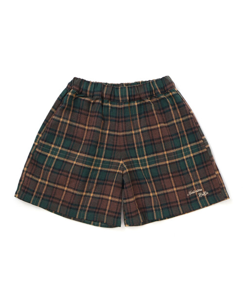 Noeil aime BeBe（ノイユエイムベベ）の「【お揃い】チェック柄キュロット（その他パンツ・キッズ・レッド系その他/グリーン系その他・130cm/120cm/110cm/100cm）」の10枚目の写真