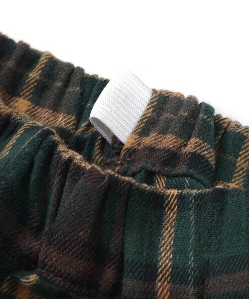 Noeil aime BeBe（ノイユエイムベベ）の「【お揃い】チェック柄キュロット（その他パンツ・キッズ・レッド系その他/グリーン系その他・130cm/120cm/110cm/100cm）」の16枚目の写真