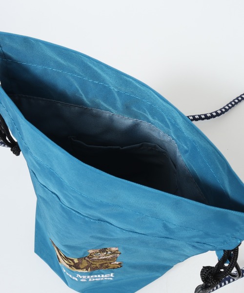 セール】アニマル刺繍パラコード巾着ショルダー（ショルダーバッグ