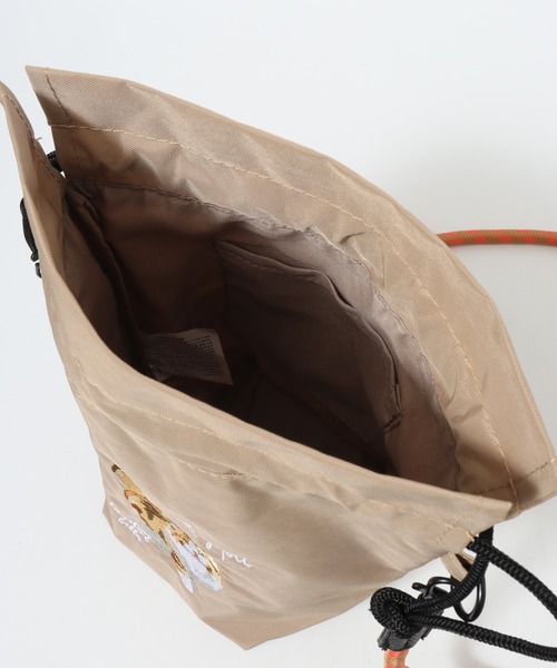 セール】アニマル刺繍パラコード巾着ショルダー（ショルダーバッグ