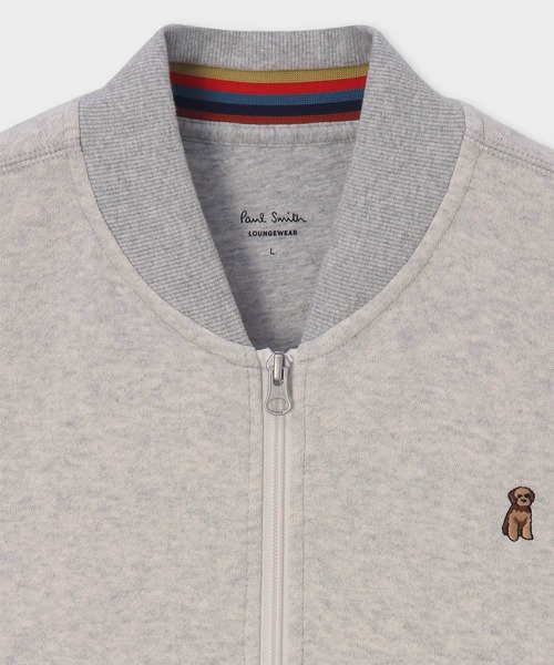 Paul Smith XLサイズ 刺繍 ブルゾン ダブルジップ ジャケット 現行 Paul Smith XLサイズ 刺繍 ブルゾン ダブルジップ ジャケット 現行