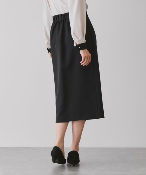 Jayro(ジャイロ)の「2WAYストレッチスカート(スカート・レディース・ブラック/グレー系その他/ネイビー・L/M/S)」の6枚目の写真