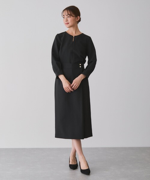 Jayro(ジャイロ)の「2WAYストレッチスカート(スカート・レディース・ブラック/グレー系その他/ネイビー・L/M/S)」の10枚目の写真