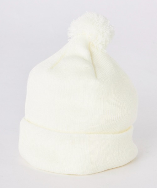 repipi armario（レピピ アルマリオ）の「ニットキャップ（キャップ・キッズ・ネイビー/ホワイト・FREE）」の3枚目の写真