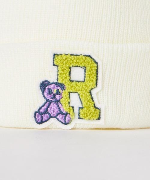 repipi armario（レピピ アルマリオ）の「ニットキャップ（キャップ・キッズ・ネイビー/ホワイト・FREE）」の4枚目の写真