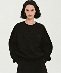 NICOLE BUTTERFLY QUALITY SWEATSHIRT_BLACK