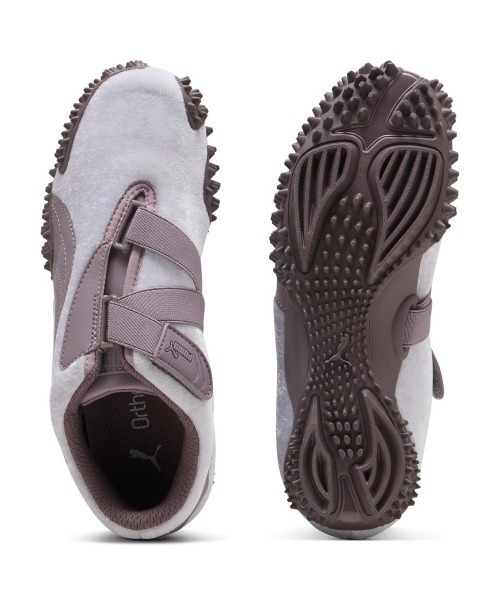 PUMA(プーマ)の「PUMA MOSTRO VELVET DREAM WNS(プーマ モストロ ベルベット ドリーム ウィメンズ)(スニーカー・レディース・グレー系/ベージュ系・23cm/23.5cm/24cm/24.5cm/25cm)」の9枚目の写真