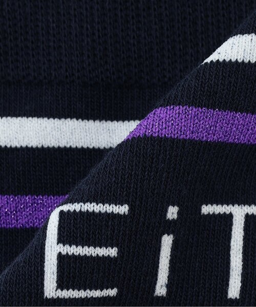 by LOVEiT（バイラビット）の「ロゴニーハイソックス（ソックス/靴下・キッズ・ネイビー/ブラック・M/L）」の5枚目の写真