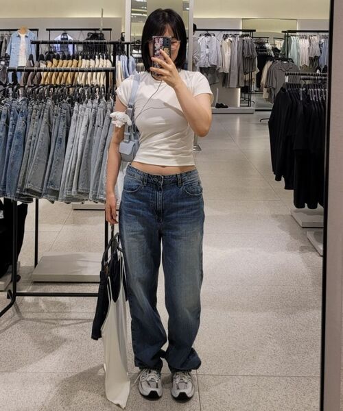GLOWNY（グロウニ―）の「THE JANE JEANS (BLUE)（デニムパンツ・レディース・その他・MEDIUM/LARGE）」の8枚目の写真