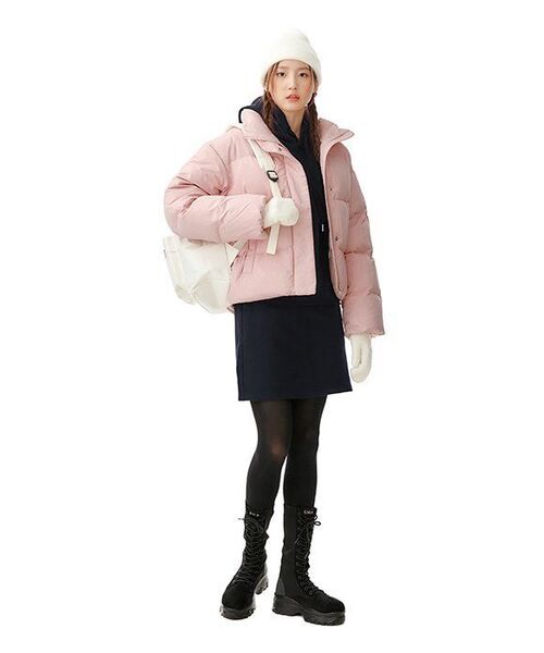 MUSINSA STANDARD WOMAN（ムシンサスタンダードウーマン）の「ウィメンズフラットテリースウェットミニスカート[ブラック]（スカート・レディース・その他・SMALL/MEDIUM/LARGE/X-SMALL）」の9枚目の写真