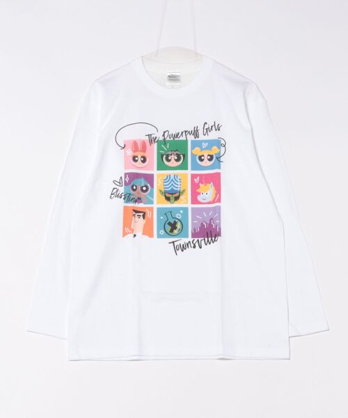 Rendez-Vous(ランデヴー)の「【 The Powerpuff Girs 】 パワーパフガールズ ロングスリーブTシャツ 25W10(Tシャツ/カットソー・レディース・ホワイト/ブラック・LARGE/X-LARGE)」の3枚目の写真