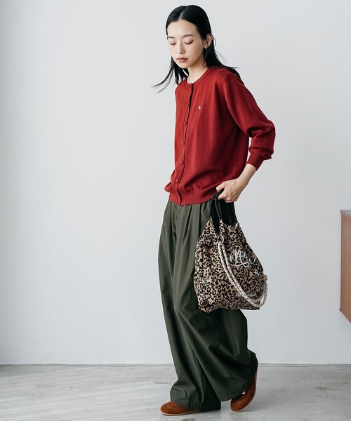 mili an deni(ミリアンデニ)の「ハート刺繍ニットカーディガン(カーディガン/ボレロ・レディース・レッド/ネイビー/ブラック/オフホワイト・M)」の12枚目の写真
