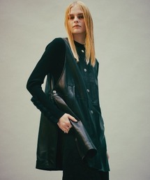 アドーア ノーカラー ペルラムジャケット ADORE (Women)のノーカラー