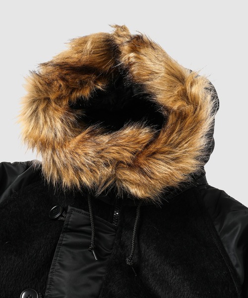 alpha」W-NAME MILITARY JACKET（ミリタリージャケット）｜eYe JUNYA