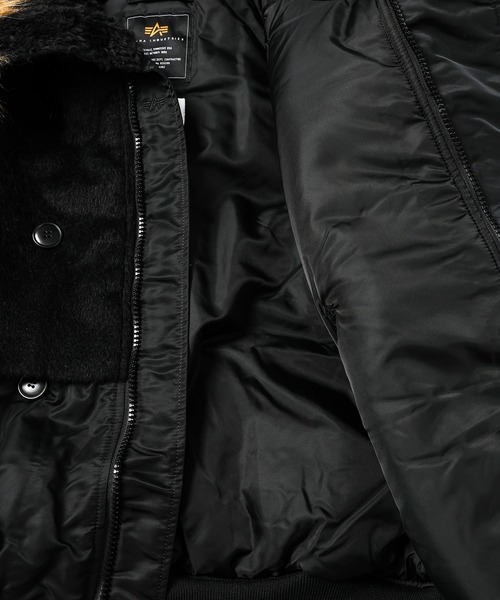 セール】「alpha」W-NAME MILITARY JACKET（ミリタリージャケット