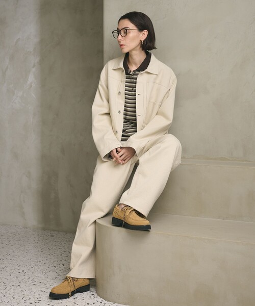 BEAUTY&YOUTH UNITED ARROWS(ビューティーアンドユースユナイテッドアローズ)の「3WAY デッキシューズ ベージュ(モカシン/デッキシューズ・レディース・ベージュ・36/38/37)」の3枚目の写真