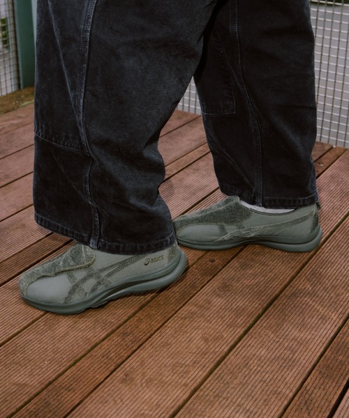 ASICS（アシックス）の「W LIFEWALKER HERITAGE　1242A023.300（スニーカー・レディース・カーキ・25.0cm/24.5cm/24.0cm/23.5cm/23.0cm/22.5cm）」の4枚目の写真