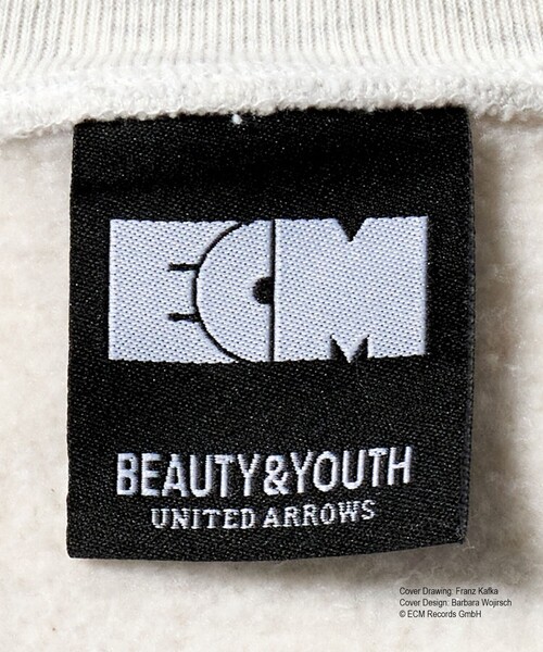 BEAUTY&YOUTH UNITED ARROWS（ビューティーアンドユースユナイテッドアローズ）の「＜ECM × BEAUTY&YOUTH＞STANDARDS LIVE プリント スウェット（スウェット・メンズ・ライトグレー・XL/L/M）」の9枚目の写真