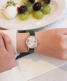 「OLIVIA BURTON/オリビアバートン」シグネチャー - 30mm イラストレイテッド フローラル