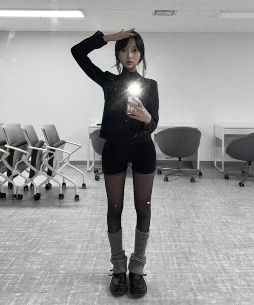 MUCENT（ムセント）の「セフィマイクロショーツ (4カラー)（その他パンツ・レディース・チャコール/ホワイト/ブラウン/ブラック・FREE）」の10枚目の写真