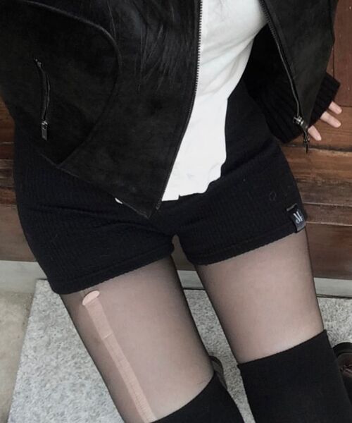 MUCENT（ムセント）の「セフィマイクロショーツ (4カラー)（その他パンツ・レディース・チャコール/ホワイト/ブラウン/ブラック・FREE）」の16枚目の写真