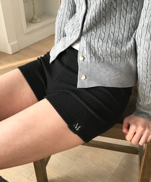 MUCENT（ムセント）の「セフィマイクロショーツ (4カラー)（その他パンツ・レディース・チャコール/ホワイト/ブラウン/ブラック・FREE）」の19枚目の写真