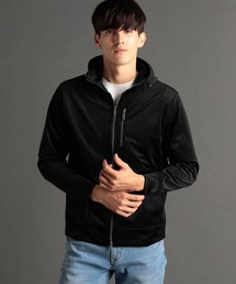 MONSIEUR NICOLE | 【canal deux Luxe】ストレッチベロア フーディ(パーカー)