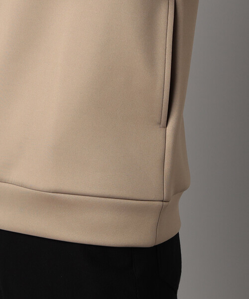 COMME CA MEN（コムサメン）の「ニットコンビ プルオーバーパーカ（パーカー・メンズ・チャコールグレー/ブラック/ベージュ・M/L）」の8枚目の写真