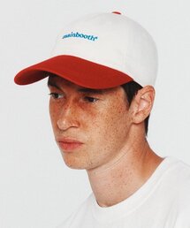 MAINBOOTH（メインブース）の「Original Mini Logo Ball Cap(CREAM)（キャップ）」