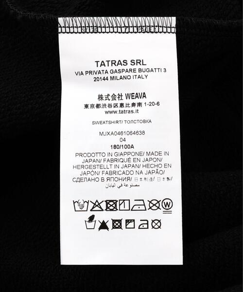 TATRAS（タトラス）の「TATRAS(タトラス) 【B'2nd Exclusive】FITARCO タトラス別注スウェット（スウェット・メンズ・ブラック/グレー・2/3/4/1）」の10枚目の写真