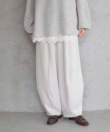 A part by | 【Sサイズ展開】イージーコクーンパンツ(スラックス)