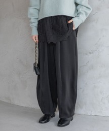 A part by | 【Sサイズ展開】イージーコクーンパンツ(スラックス)