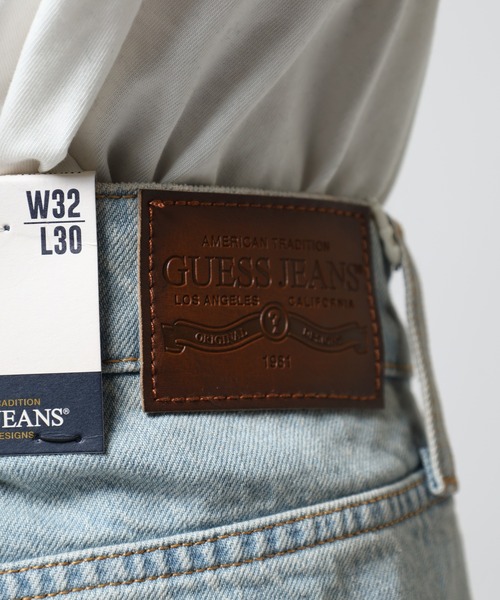 GUESS JEANS（ゲスジーンズ）の「GUESS JEANS G16 Straight Jeans ストレートジーンズ（デニムパンツ・メンズ・ライトブルー・36/33/30/28/32）」の12枚目の写真