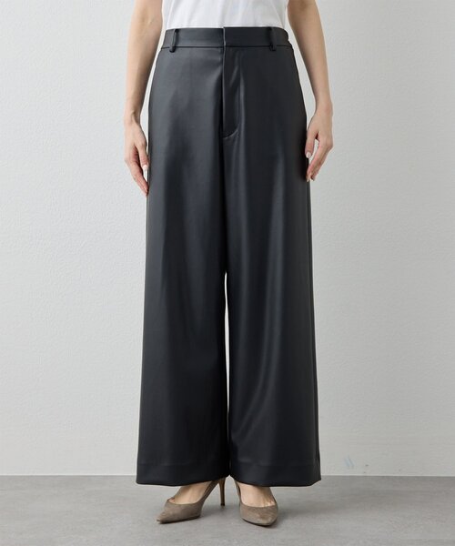 Whim Gazette（ウィムガゼット）の「レザーライクパンツ（その他パンツ・レディース・ブラック・36/38）」の12枚目の写真