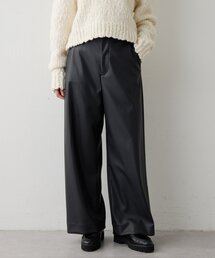 Whim Gazette | レザーライクパンツ(その他パンツ)