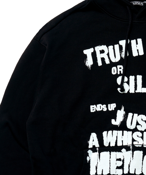 IDWS(アイドンワナセル)の「Truth Social Hoodie Black(パーカー・レディース・その他・1/2/0)」の5枚目の写真