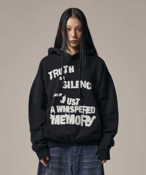 IDWS(アイドンワナセル)の「Truth Social Hoodie Black(パーカー・レディース・その他・1/2/0)」の8枚目の写真