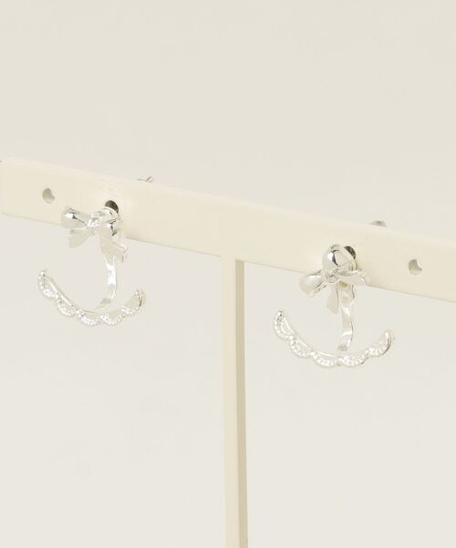 tunee(チュニー)の「【456755】リボン系ピアス6点セット(RZ)(ピアス(両耳用)・レディース・ブラック/ブルー/ピンク・FREE)」の10枚目の写真