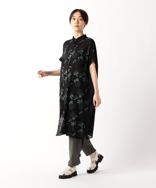 Gabardine K.T(ギャバジンケーティー)の「〔 +サイズ 〕 【2WAY】タイプライター 2WAYワイドパンツ(その他パンツ・レディース・ライトグレー/ベージュ・13号)」の13枚目の写真