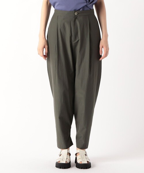 Gabardine K.T(ギャバジンケーティー)の「〔 +サイズ 〕 【2WAY】タイプライター 2WAYワイドパンツ(その他パンツ・レディース・ライトグレー/ベージュ・13号)」の19枚目の写真