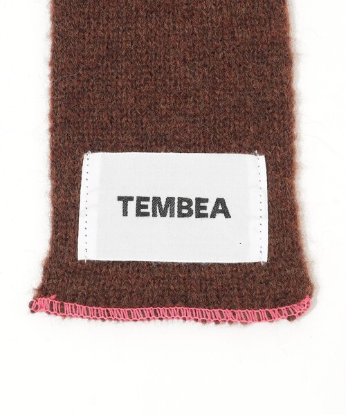 TEMBEA(テンベア)の「【別注】TEMBEA GUNTE HALF マフラー(マフラー・レディース・ライトグレー/ブラウン/ライトベージュ・FREE)」の5枚目の写真