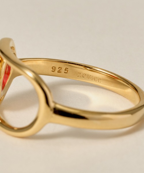 novice（ノーヴィス）の「【novice】 Gemstone Open Frame Ring［Silver925］（リング・レディース・ゴールド系その他/ゴールド系その他2・9/13）」の8枚目の写真