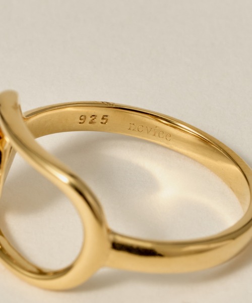 novice（ノーヴィス）の「【novice】 Gemstone Open Frame Ring［Silver925］（リング・レディース・ゴールド系その他/ゴールド系その他2・9/13）」の14枚目の写真