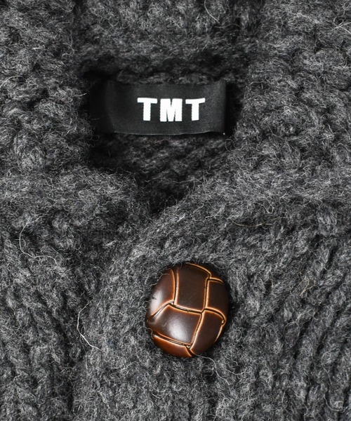 TMT(ティーエムティー)の「【TMT/ティーエムティー】ROUGH GAUGE COWICHAN CARDIGAN(カーディガン/ボレロ・メンズ・ブラウン/ブラック・MEDIUM/LARGE)」の8枚目の写真