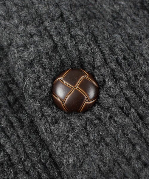TMT(ティーエムティー)の「【TMT/ティーエムティー】ROUGH GAUGE COWICHAN CARDIGAN(カーディガン/ボレロ・メンズ・ブラウン/ブラック・MEDIUM/LARGE)」の9枚目の写真