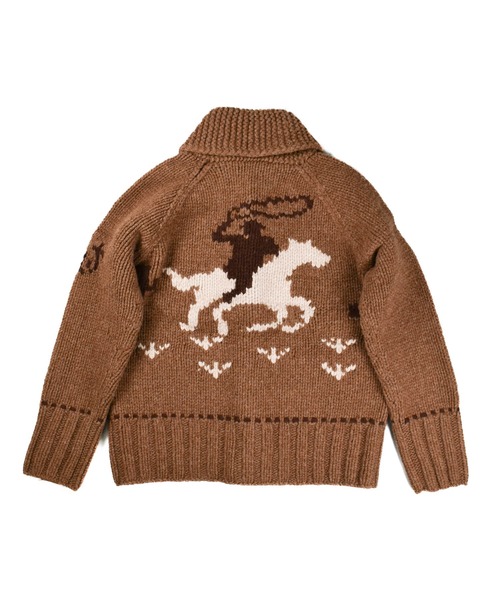 TMT(ティーエムティー)の「【TMT/ティーエムティー】ROUGH GAUGE COWICHAN CARDIGAN(カーディガン/ボレロ・メンズ・ブラウン/ブラック・MEDIUM/LARGE)」の20枚目の写真