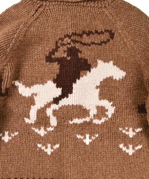 TMT(ティーエムティー)の「【TMT/ティーエムティー】ROUGH GAUGE COWICHAN CARDIGAN(カーディガン/ボレロ・メンズ・ブラウン/ブラック・MEDIUM/LARGE)」の21枚目の写真